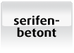 serifenbetont